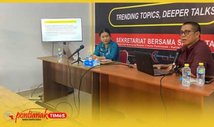 Focus Group Discussion (FGD) Session I bertema “Kolaborasi Publik Mendorong Investasi Inklusif dan Berkelanjutan di Kalbar” yang digelar Sekber Satukata, Kamis (8/10/2026).